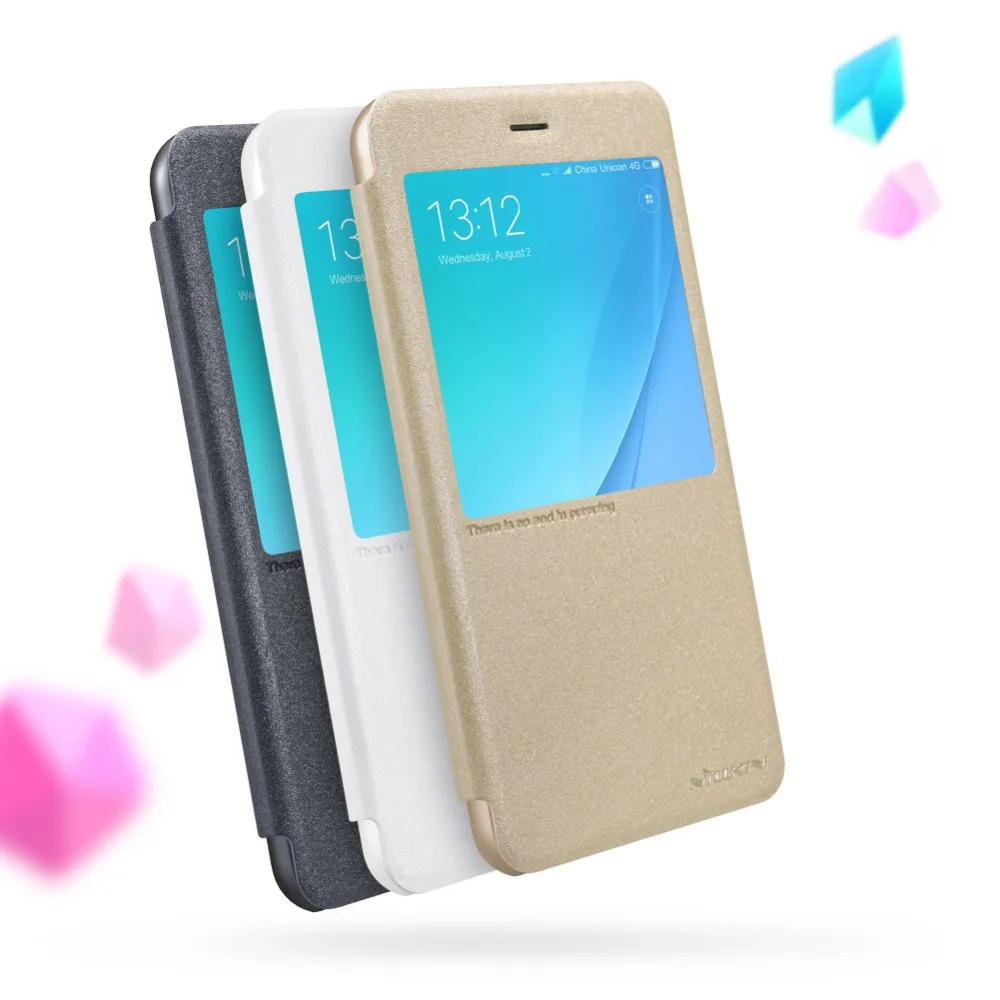 NILLKIN Флип PU + PC кожаный жесткий чехол для Xiaomi mi A1 телефон сумка 5X смарт просмотра