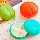 Симпатичная коробка для таблеток, органайзер для путешествий, чехол для таблеток, контейнер для таблеток, портативная коробка для лекарств, органайзер, инструменты для хранения, аксессуары