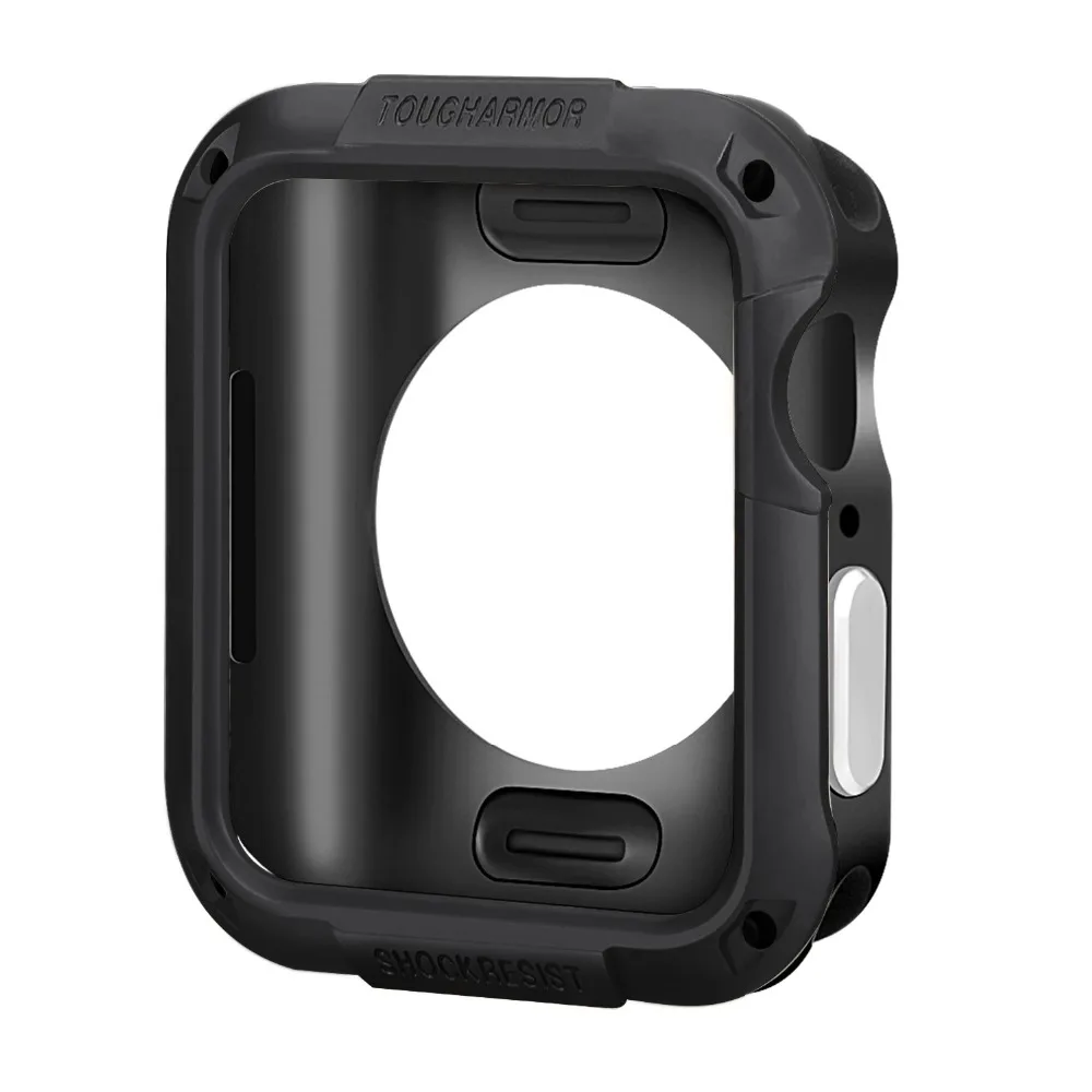 SGP защитный чехол Крышка для Apple Watch 4 5 44/40 мм прикрепляющийся к чехол для наручных часов iwatch серии 3/2/1/42 38 мм Мужские и женские часы, аксессуары