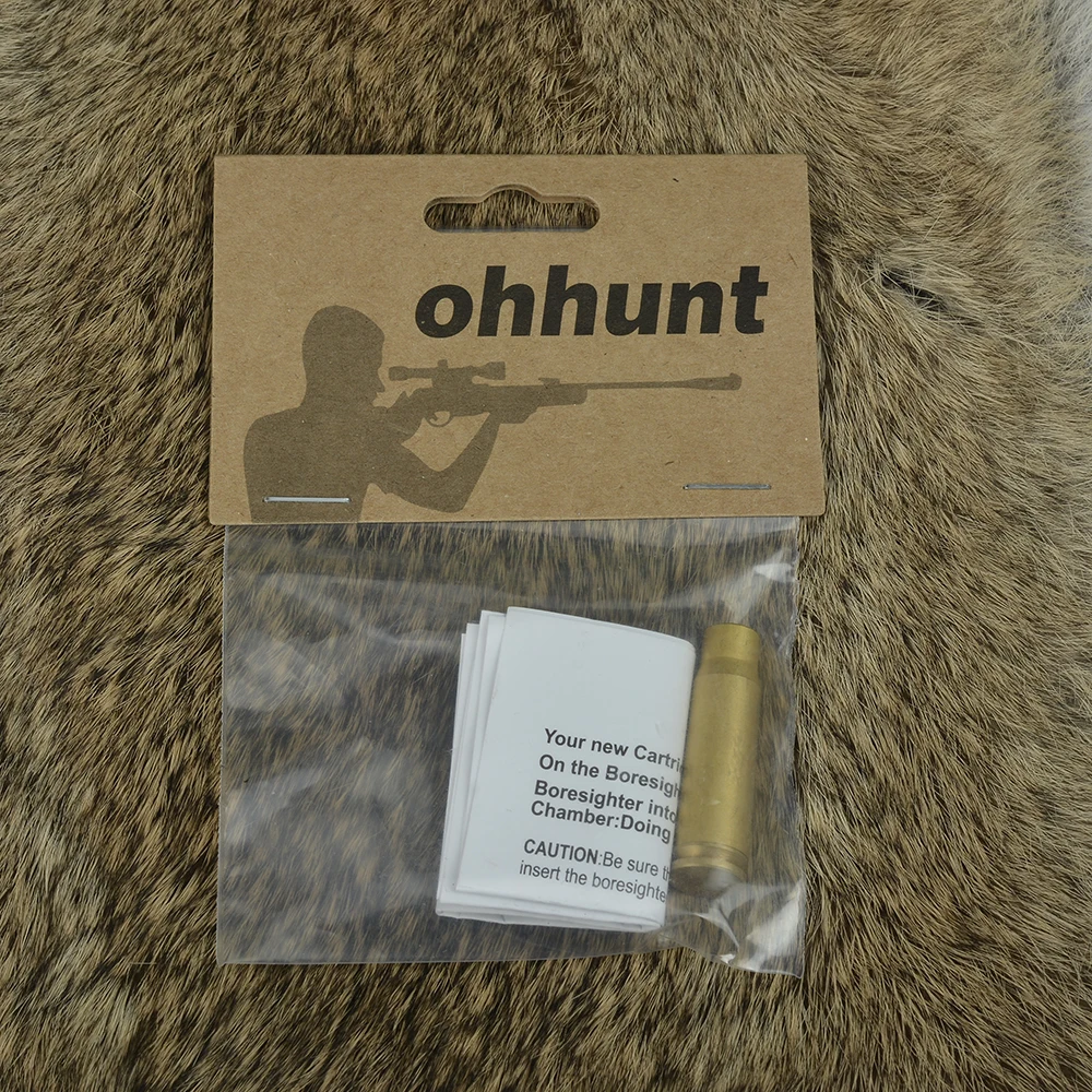 Ohhunt Охота Boresighter Cal 7 62X39 картридж лазерный прицел Диаметр Colimador Красный для съемки