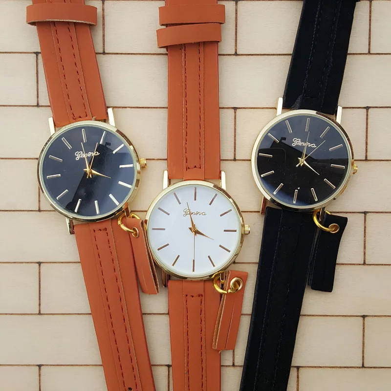 Женские Классические наручные часы женские замшевые 2016 уникальный дизайн