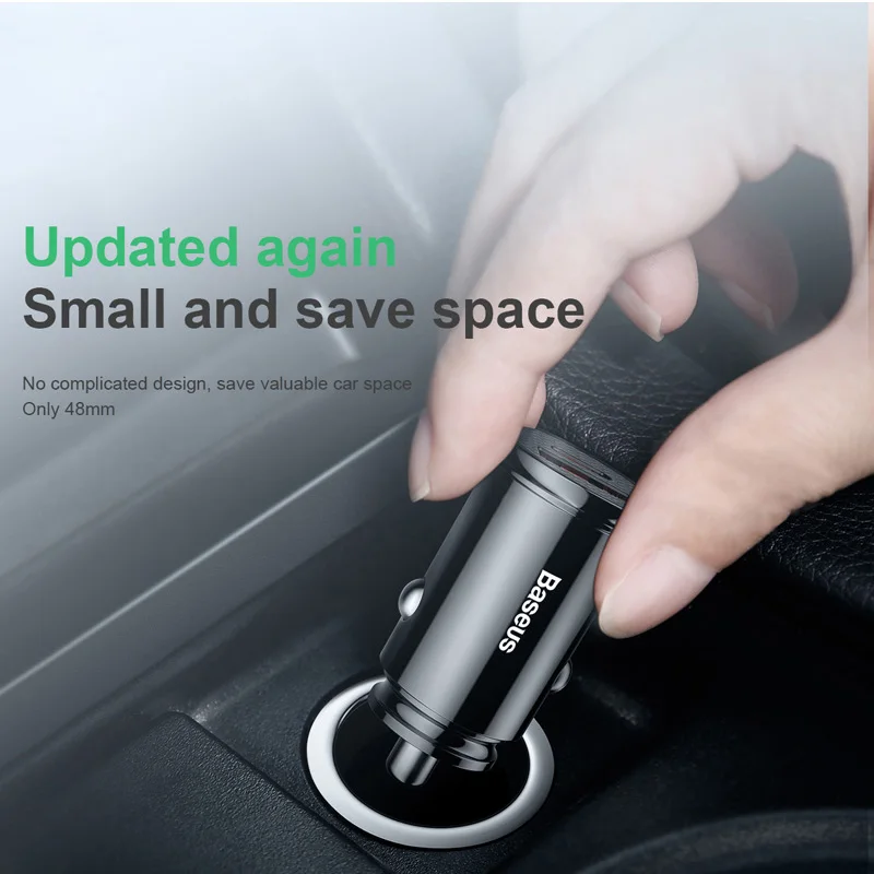 Автомобильное зарядное устройство Baseus с поддержкой QC3.0 QC4.0 USB Type C|Зарядные