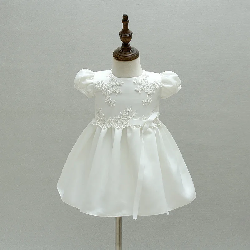 Ruthshen Vestidos De Comunion пышные платья для девочек Белый сатин бальное платье с