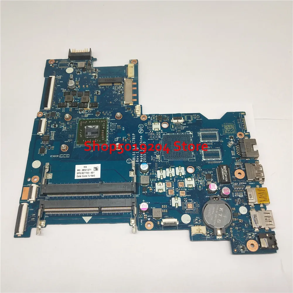 Материнская плата 827706 001 501 601 для ноутбука HP 15AF 15 AF материнская ABL51