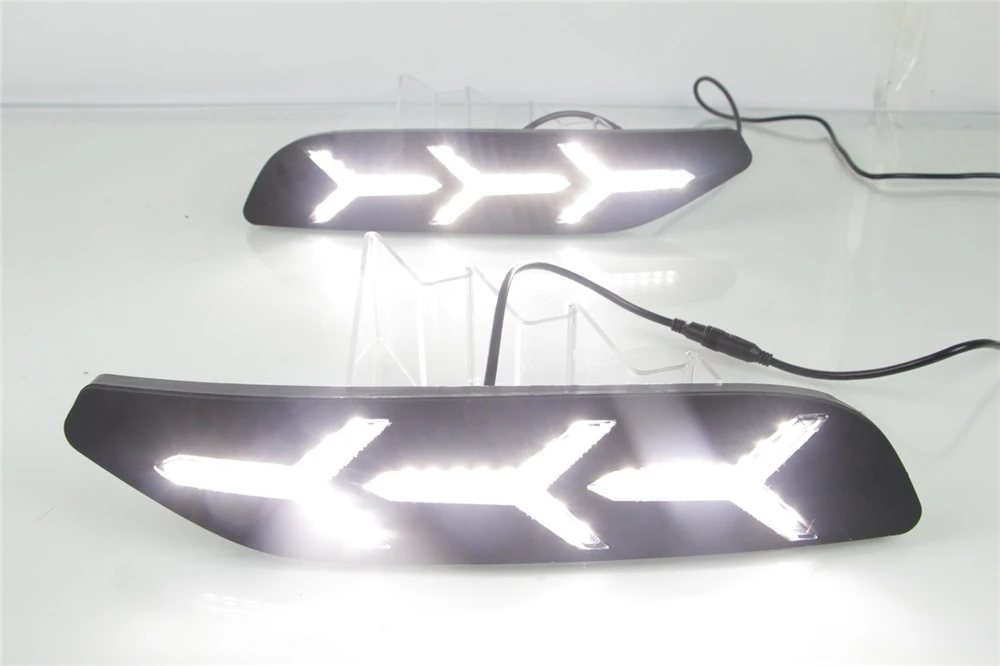 1 пара дневных ходовых огней DRL светодиодный для Volkswagen VW Polo 2014 2015 2016 2017 2018 Вождение
