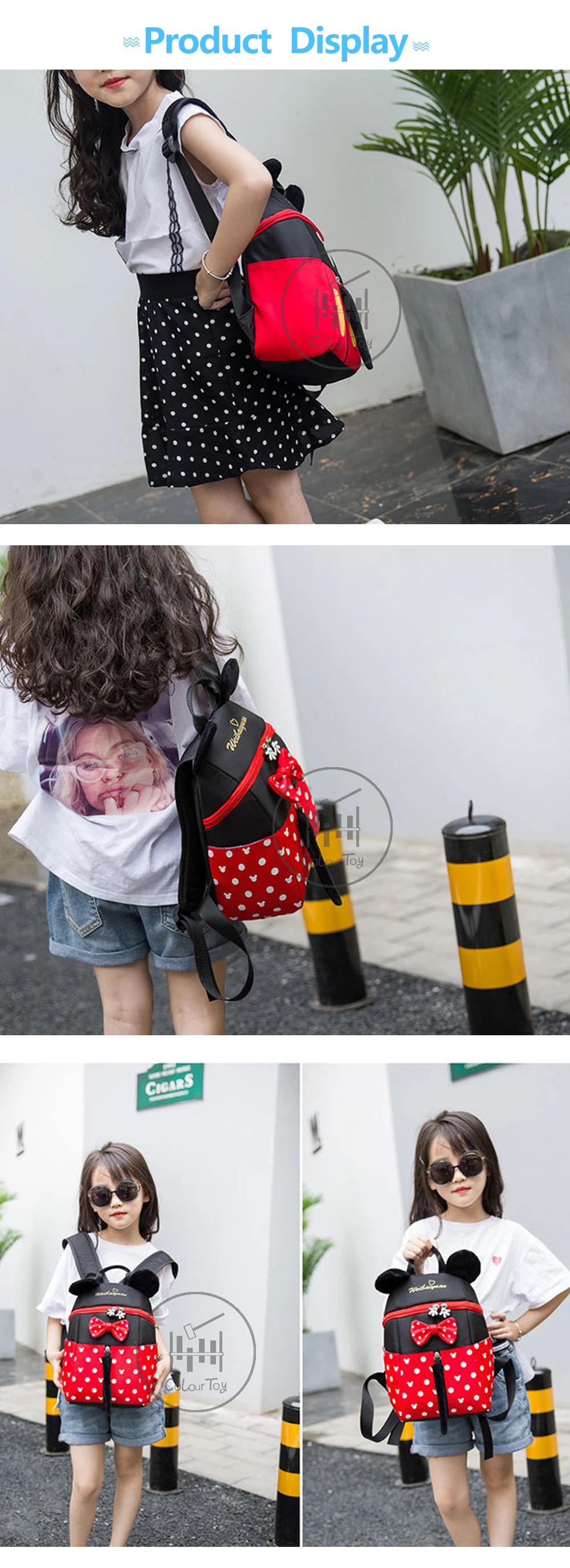 Детский рюкзак disney с Микки Маусом, новые школьные сумки для девочек и мальчиков, женские Мультяшные детские милые школьные сумки для детского сада, Модная студенческая сумка для книг