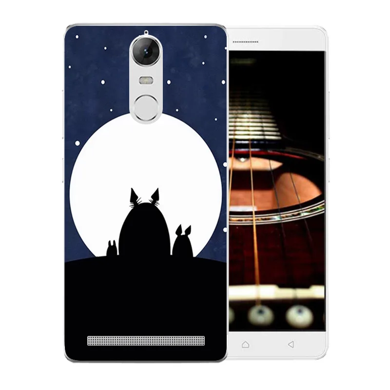 Чехол для телефона Lenovo K5 Note A7020 Pusscat с узором из кожи 5 дюймов Funda Мягкий ТПУ