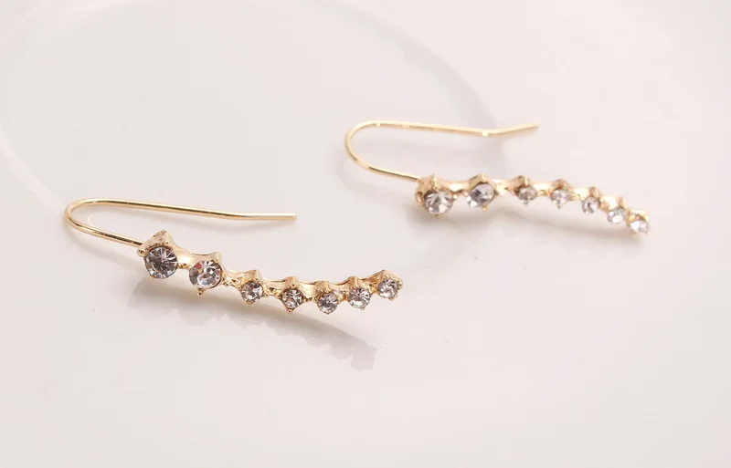 Женские серебряные серьги гвоздики M MISM вечерние в Корейском стиле подарочные