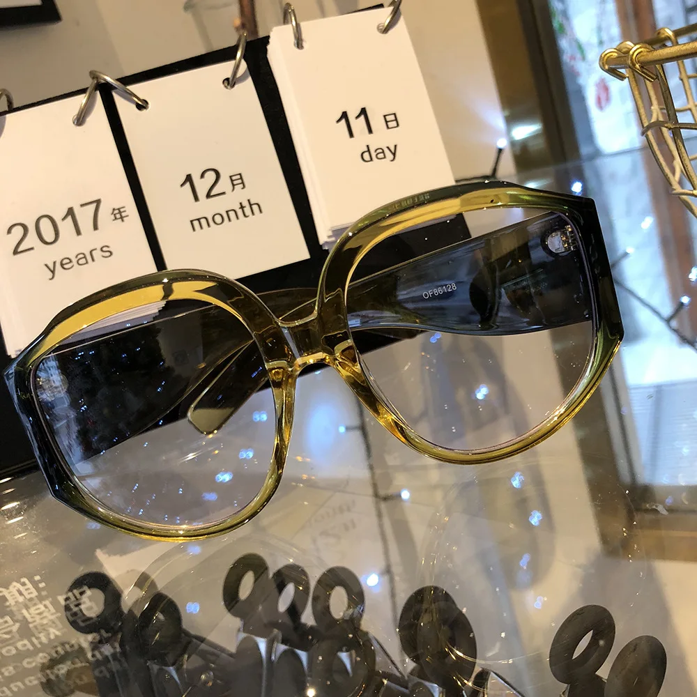 HBK новые модные квадратные солнцезащитные очки с большой оправой женские брендовые дизайнерские ретро яркие цвета прозрачные очки UV400 Oculos