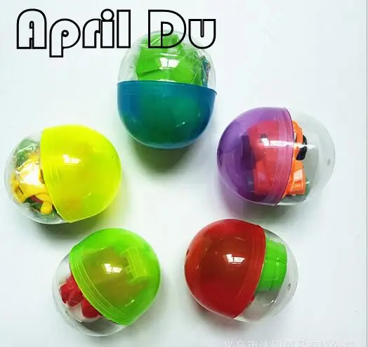 

100 шт., капсульные игрушки с игрушками April Du Brand 47 мм x 56 мм