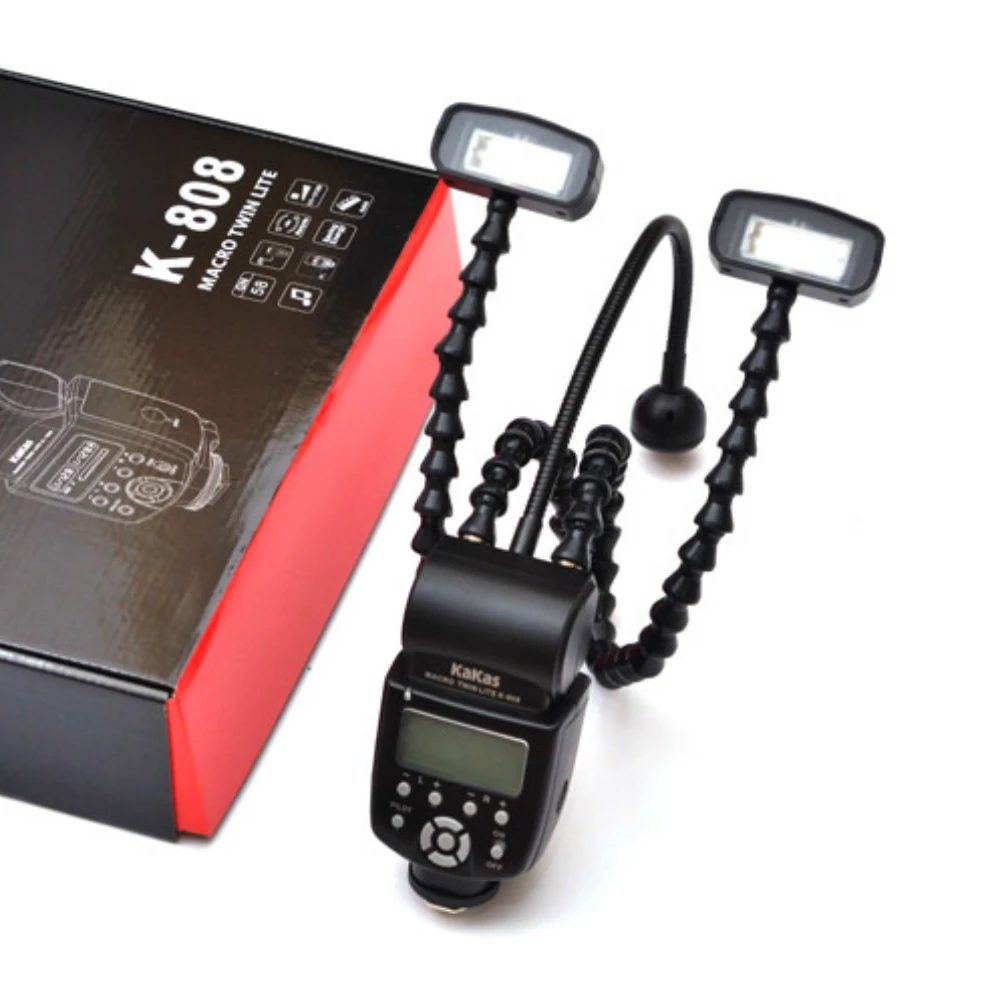 GN58 5600K Magic LED Flash Photo Macro Speedlite Flashlight LCD Display for Canon Nikon Panasonic Olympus Sony Camera | Электроника