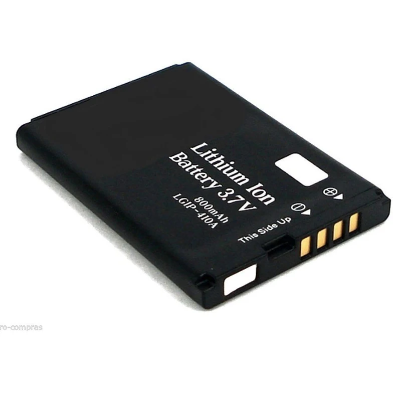 Оригинальный аккумулятор высокой емкости LGIP-410A для телефона LG KG200 KG278 278A KF510 KG289 KG77