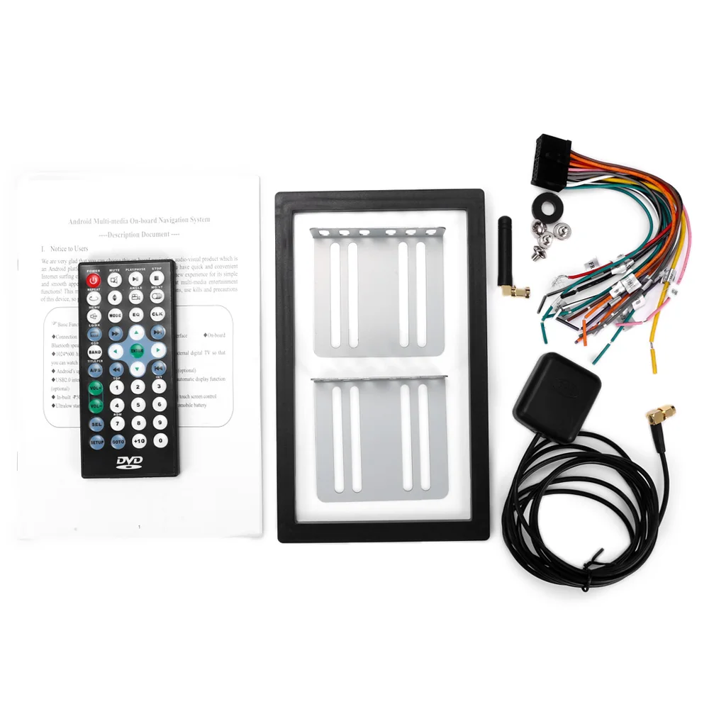 Автомобильный мультимедийный плеер 2 Din Android Wi Fi Bluetooth gps авто радио с FM Зеркало