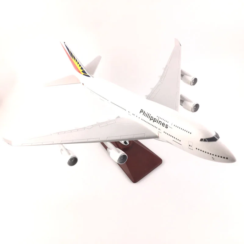 Авиакомпаний 45 47 boeing 747 Филиппины модель самолета Модель имитация на Рождество