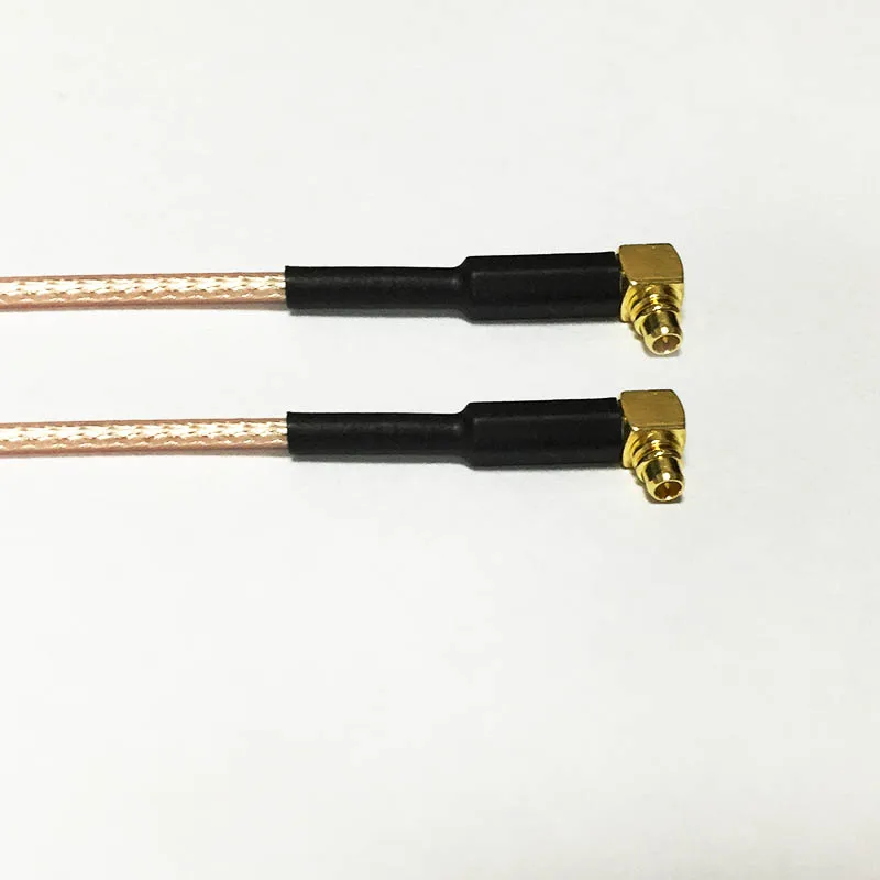 Новый модем коаксиальный кабель MMCX штекер правый угол переключатель RG178 15 см 6