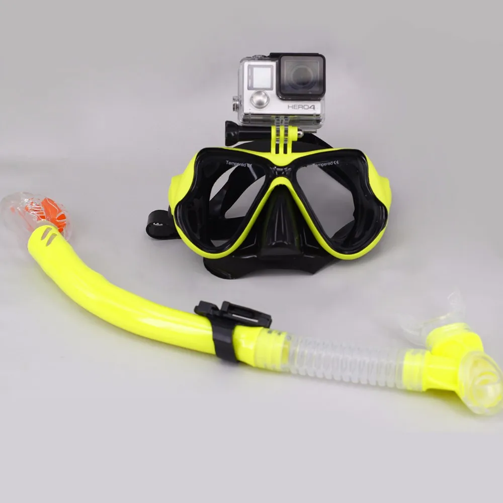 Новинка для Gopro силиконовая маска для дайвинга с сноркелингом Набор для Gopro и для Xiaomi Спортивная камера scube маска для дайвинга