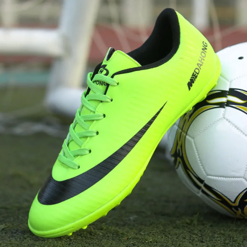 Chuteira futebol футбольная обувь с высоким горлом мужские кроссовки menFG long nails cr7 34