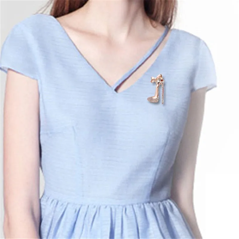 Винтажные броши в виде кленового листа Стразы с кристаллами брошь на высоком