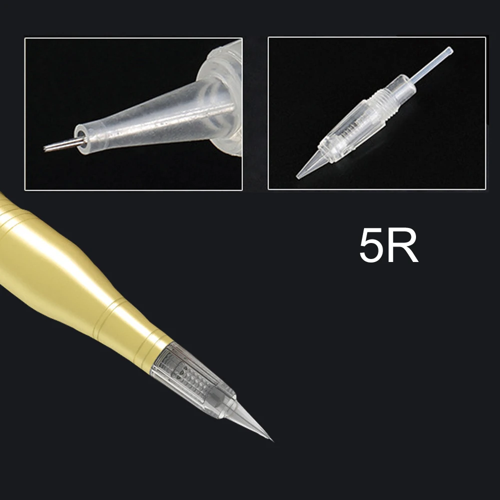 10 шт. новый стиль стерилизованная Перманентная игла для макияжа 5R иглы