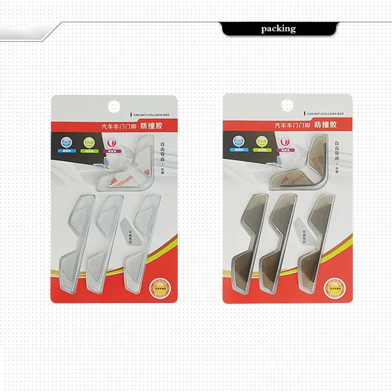 Защитный мягкий клей для боковой двери автомобиля аксессуары Peugeot 307 308 207 3008 2008 407