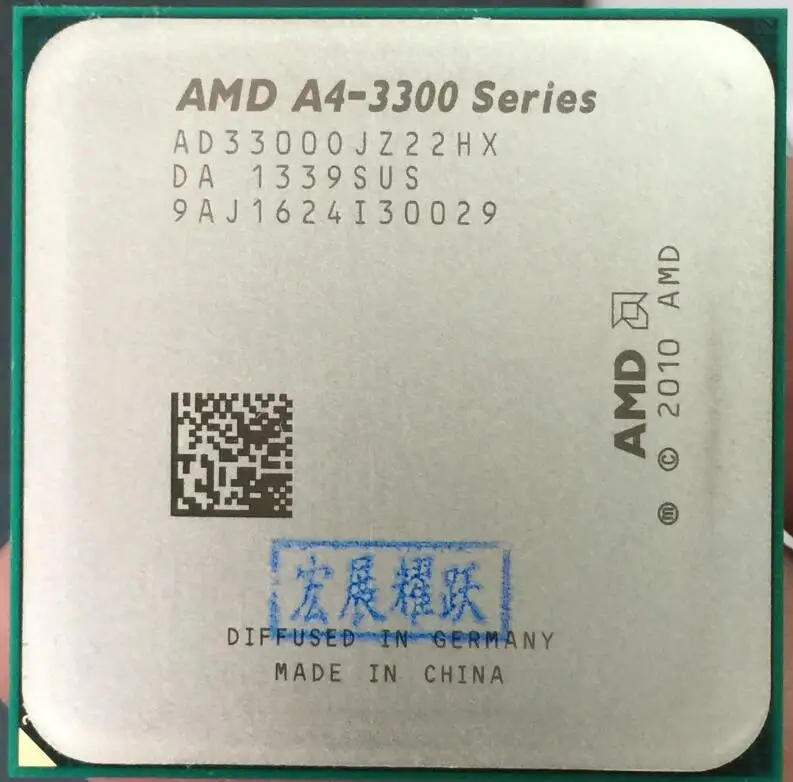 Процессор AMD двухъядерный 100% рабочий процессор для настольного ПК компьютера
