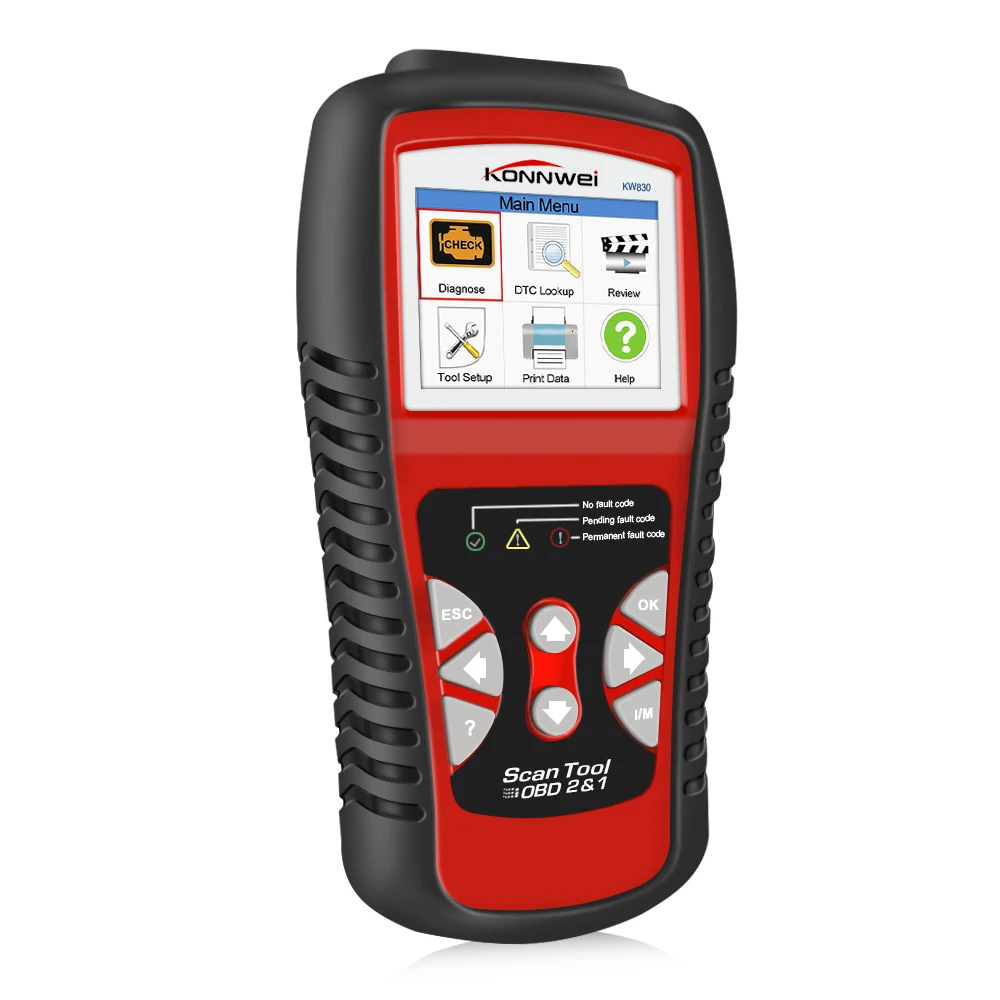 Цена по прейскуранту завода OBDII EOBD CAN Сканер Инструмент KW830 автоматический