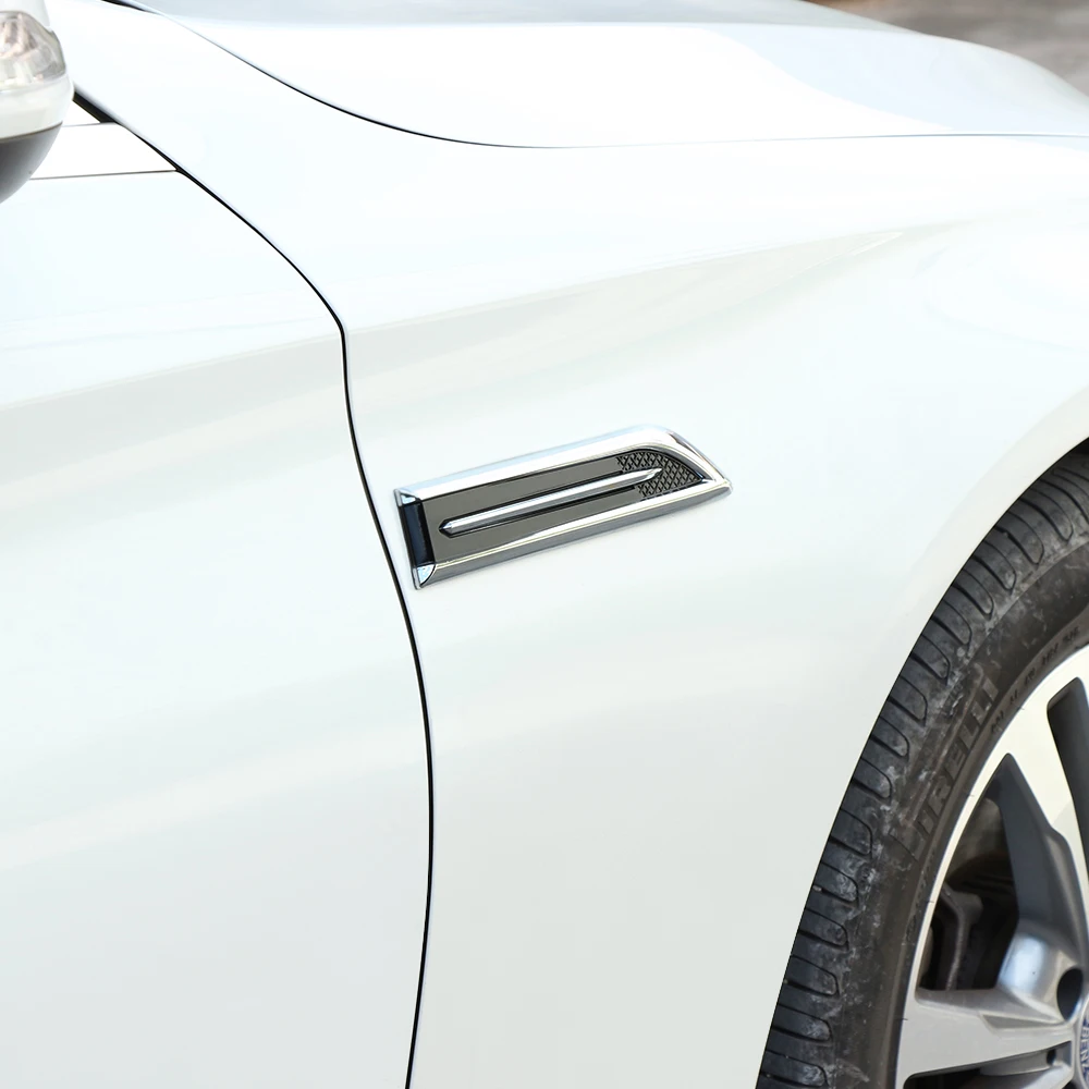 2 шт./компл. декоративная наклейка на боковые огни для автомобильного стайлинга