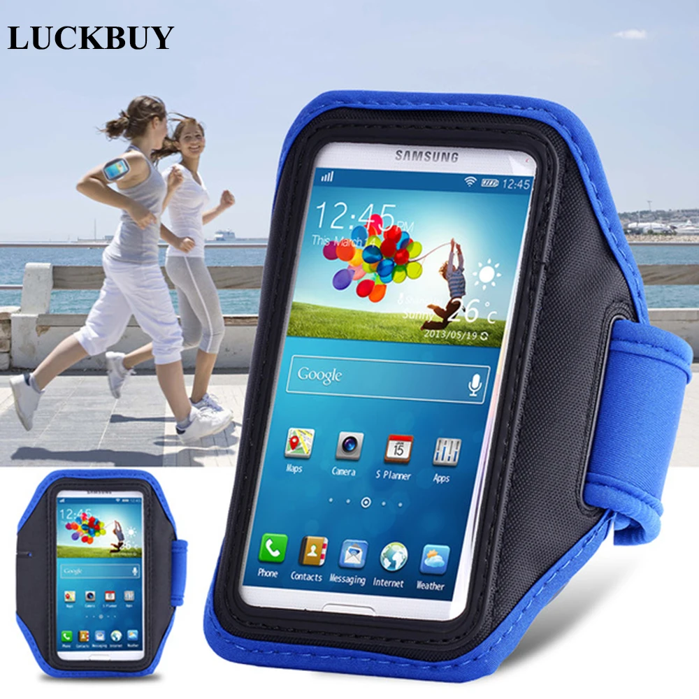 Водонепроницаемый спортивный браслет для iPhone X 7 8 6 Plus Samsung Note 4 S8 S9 S10 Sony HTC LG Huawei P9 P10