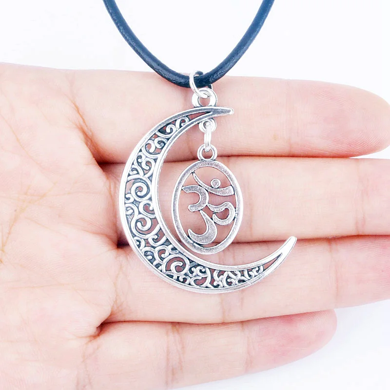 Ожерелье-цепочка с подвеской в виде полумесяца для мужчин и женщин XY160227 |