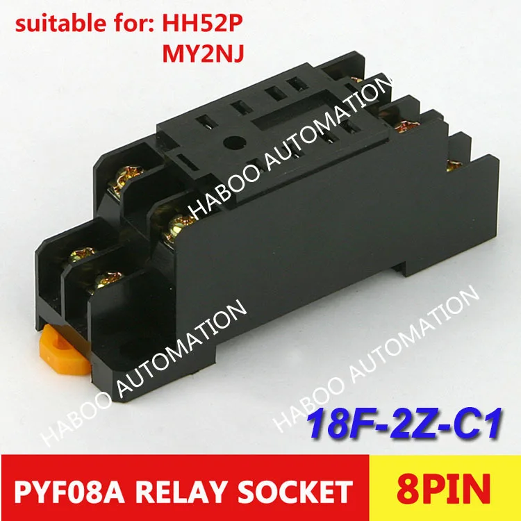 

10 шт./лот OMRON релейная база электрическая розетка винт мини релейный переключатель PYF08A 8pin релейная розетка напрямую с завода