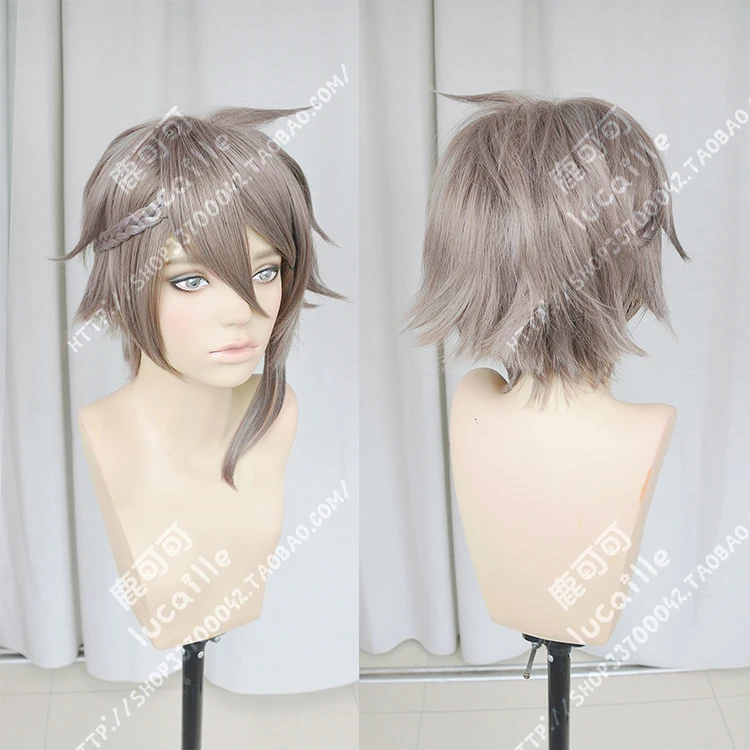 Аниме Принцесса главный Ange косплей парик короткие Серебристые серые