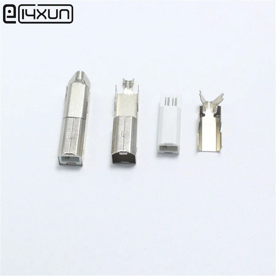 2 комплекта USB штекер 3 в 1 никелированный разъем сварной ремонт DIY части для линии