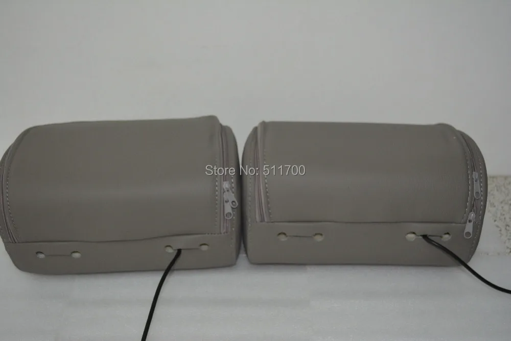 2x 7'' Car Headrest Monitor Zipper Cover For 480x234 2 Video In Remote Control Beige/Black/Grey Optional | Автомобили и