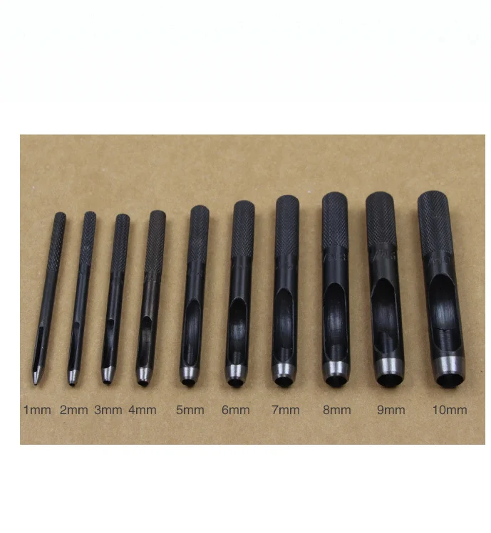 Высококачественные металлические люверсы ручной работы 3 шт. инструмент для