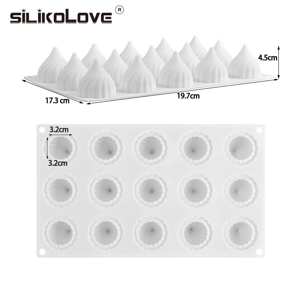 SILIKOLOVE новинка сделай сам формы в форме булочек антипригарные 15 дюймов