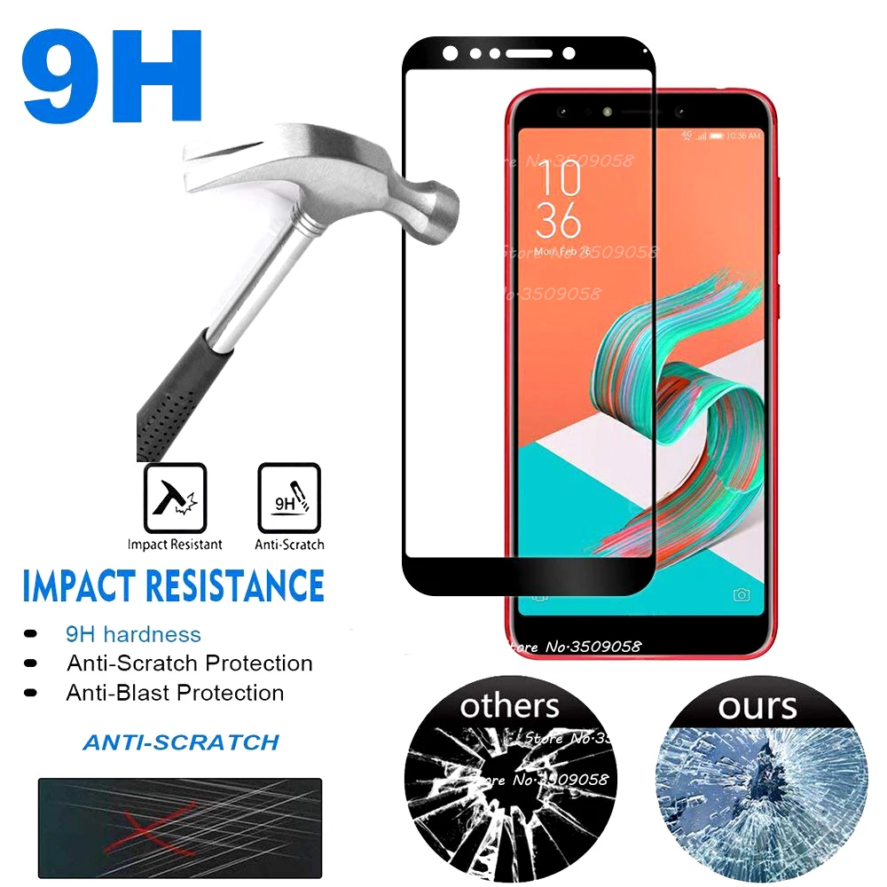 Защитная пленка для экрана для Asus Zenfone 5 Lite ZC600KL, защитное стекло Для Zenfone 5 Lite ZC600KL ZC 600KL X017D Glas, пленка sklo