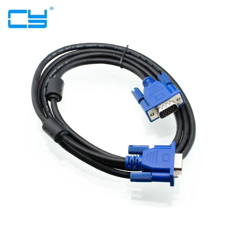 Адаптер кабеля удлинителя штырь 5 футов 1 м 150 см|vga monitor cable|monitor cablecable adapter |