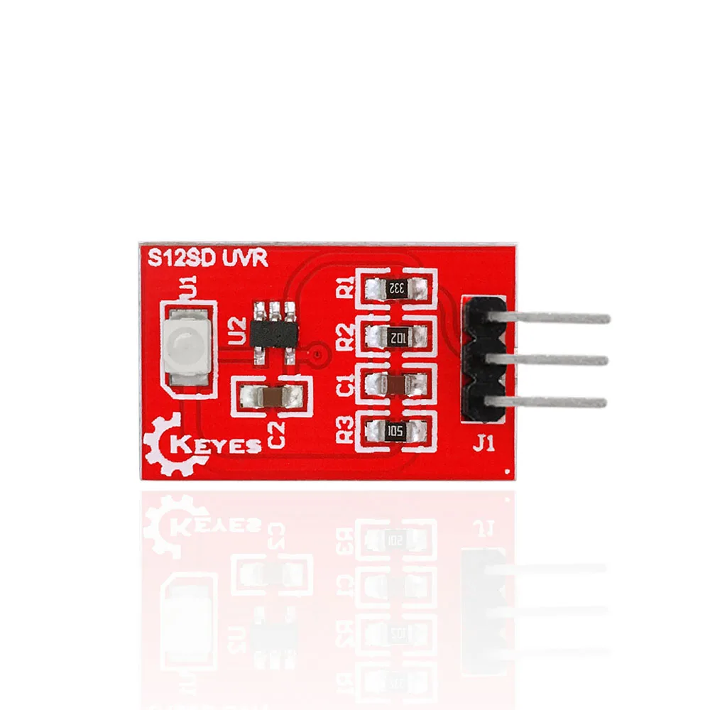 KEYES CJMCU GUVA S12SD Солнечный свет Ультрафиолетовый датчик интенсивности света для