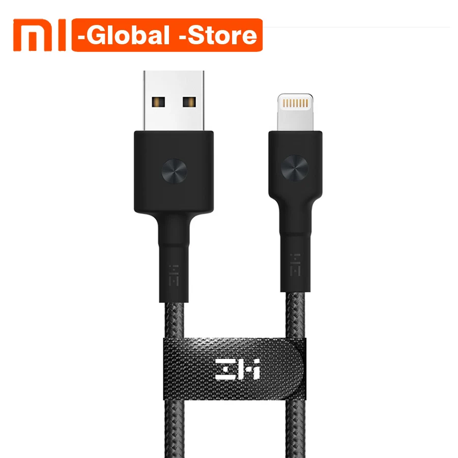 В наличии Xiaomi ZMI MFI сертифицирован для iPhone Lightning USB кабель Зарядное устройство Шнур