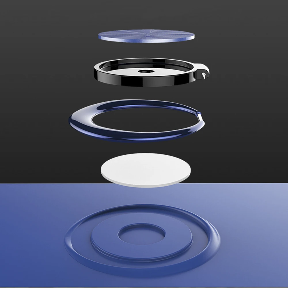 Автомобильный чехол-подставка с кольцом на палец для Redmi Note 7 силиконовый чехол