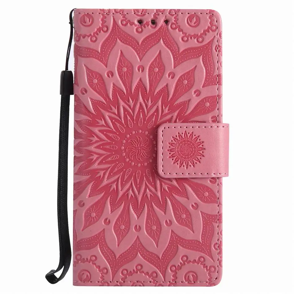 Pink DEEVOLPO кожаный Fundas шаблон Чехлы для samsung S8Plus S3 S4 S5 мини S6 S7 край i9060 i9082 Xcover 4 Note 8 5 книга чехол DP23Z - Цвет: Pink