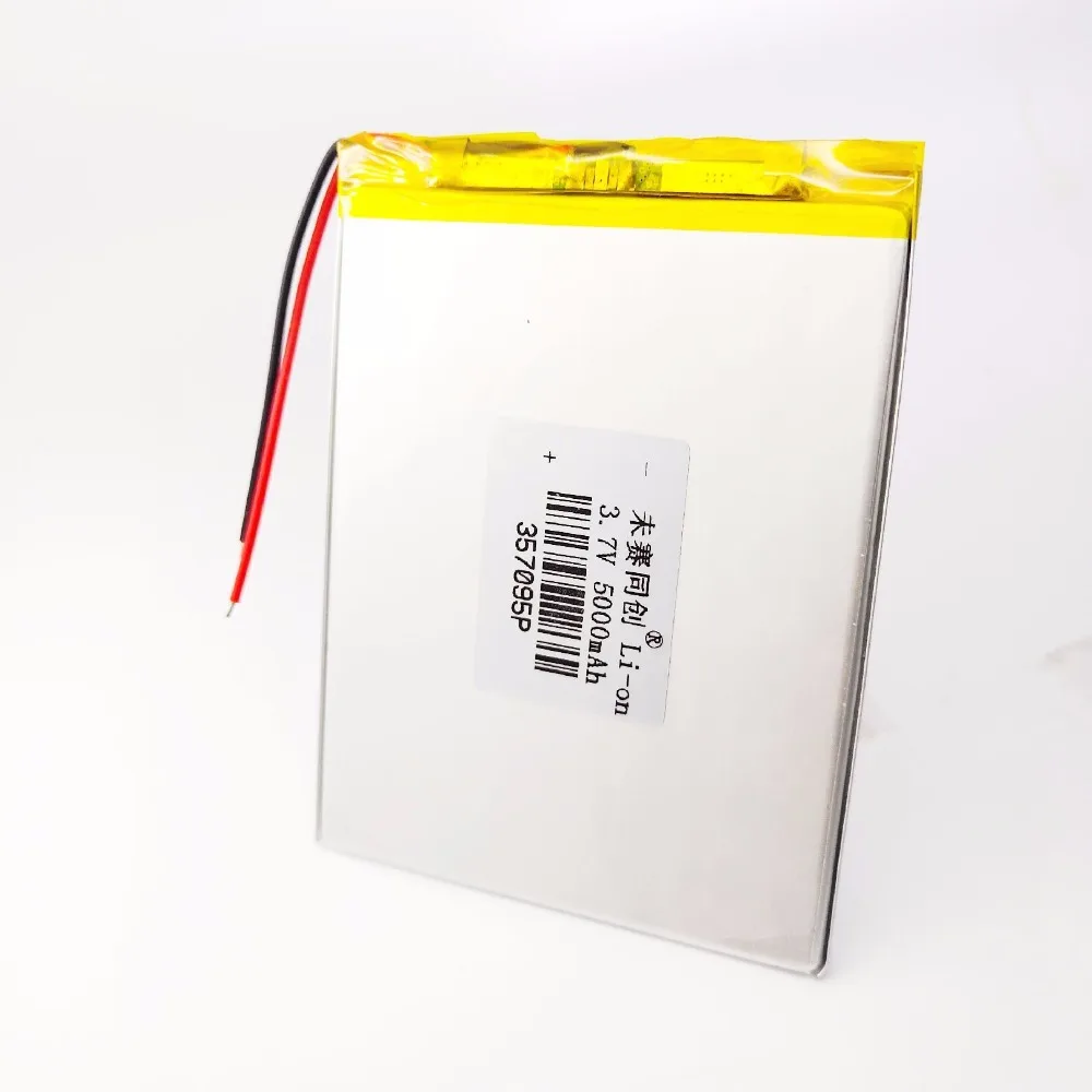 357095/5000mah3. 7v литий-ионный аккумулятор 8-дюймовый планшетный компьютер 307090 3570907-дюймовый планшет универсальный