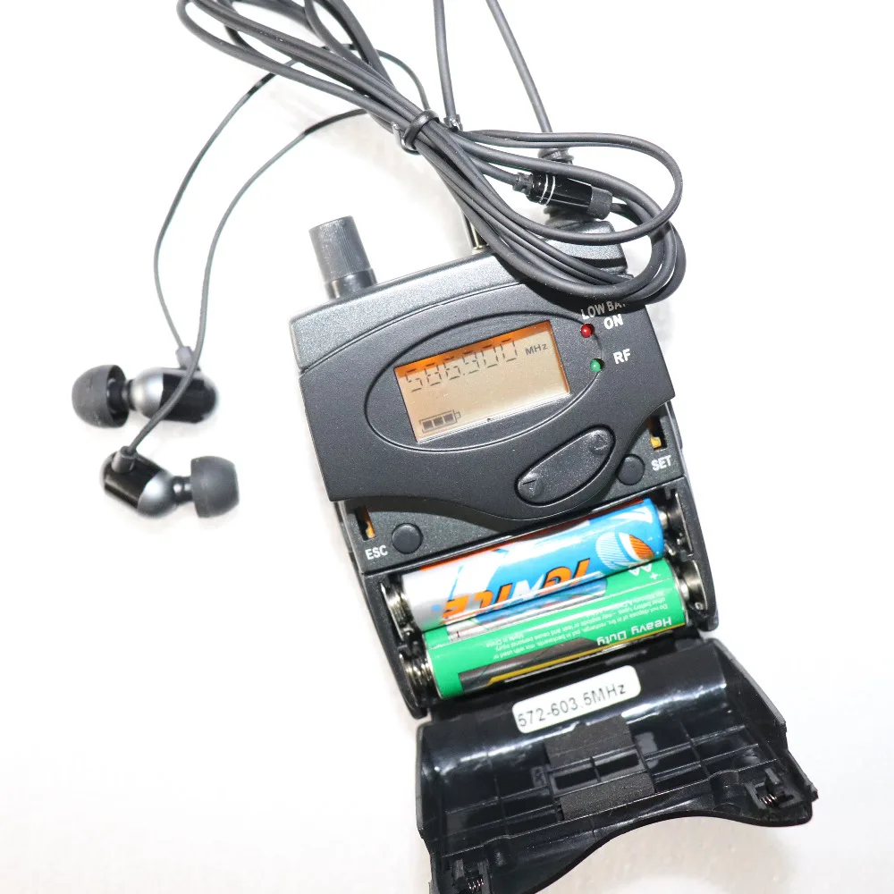 Leicozic 2X приемники для SR2050 IEM система мониторинга в ухо сценический бодипак монитор 572-603 МГц/606-614 МГц/740-771 МГц/798-829 МГц