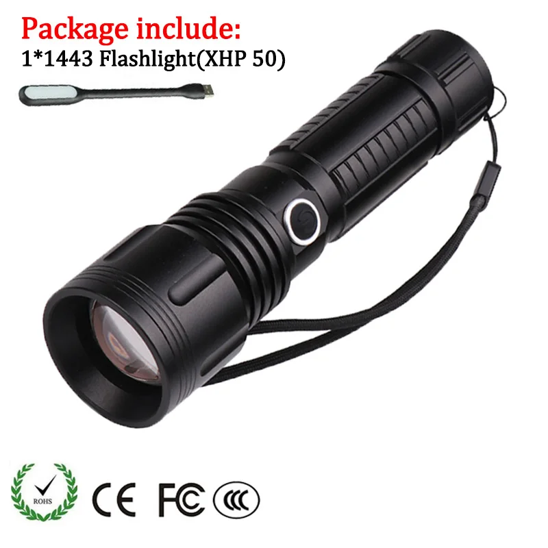 Option 1 Litwod Z351446 светодиодный вспышка светильник CREE XHP70.2& XHP50 высокий мощный 50000LM тактический Водонепроницаемый фонарь светильник 18650& 26650 Фонари - Испускаемый цвет: Option 1
