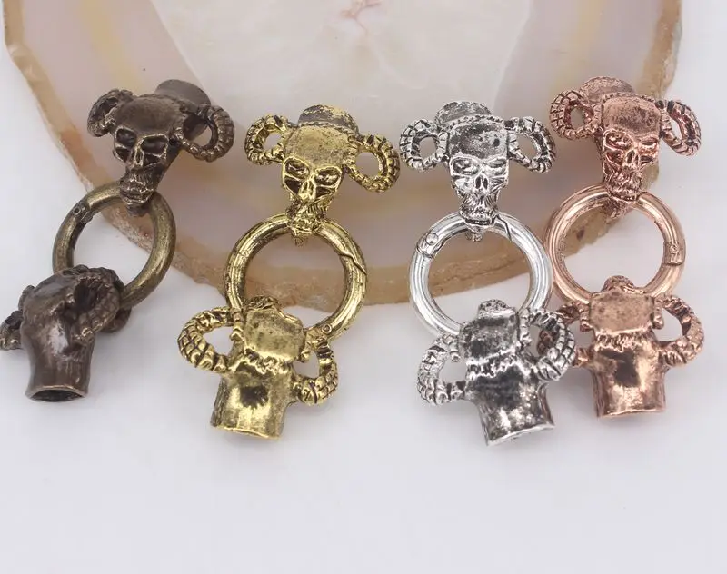 Пружинные застежки для замков с черепами пружинные изготовления кожаного