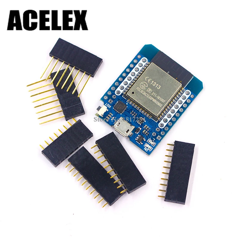 MH-ET LIVE D1 mini ESP32 ESP-32 WiFi+ Bluetooth Интернет вещей макетная плата на основе ESP8266 полностью функциональная