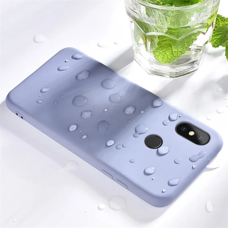For Xiaomi Redmi Note 7 Case Liquid Silicone TPU Soft Cover on Mi 9 8 SE A2 Lite 6 6A K20 Pro Phone Cases Coque Fundas |