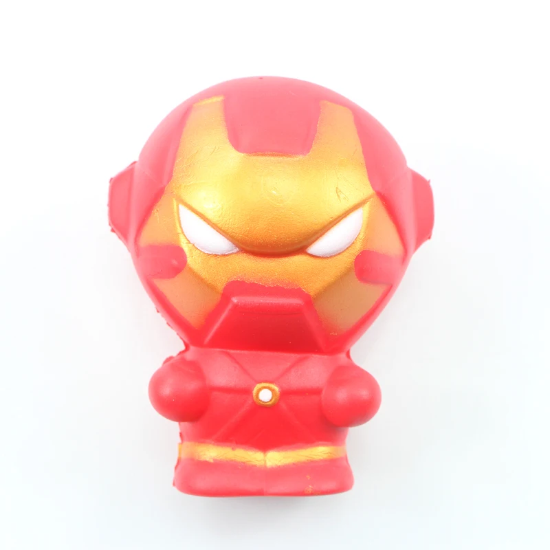 Super Hero Squishy Slow Rising Iron Man Spiderman Hulk America Captain Squishies Toy Jumbo Squeeze Stress Relief Toys | Игрушки и хобби