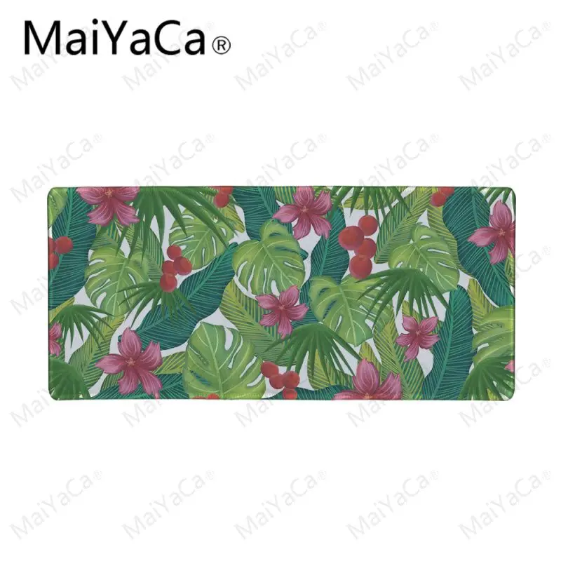 Lock Edge 30X60CM MaiYaCa тропический кленовый лес коврик для мыши высокого класса коврик для мыши Notbook компьютерный коврик для мыши игровой коврик для мыши геймер для ноутбука клавиатура - Цвет: Lock Edge 30X60CM