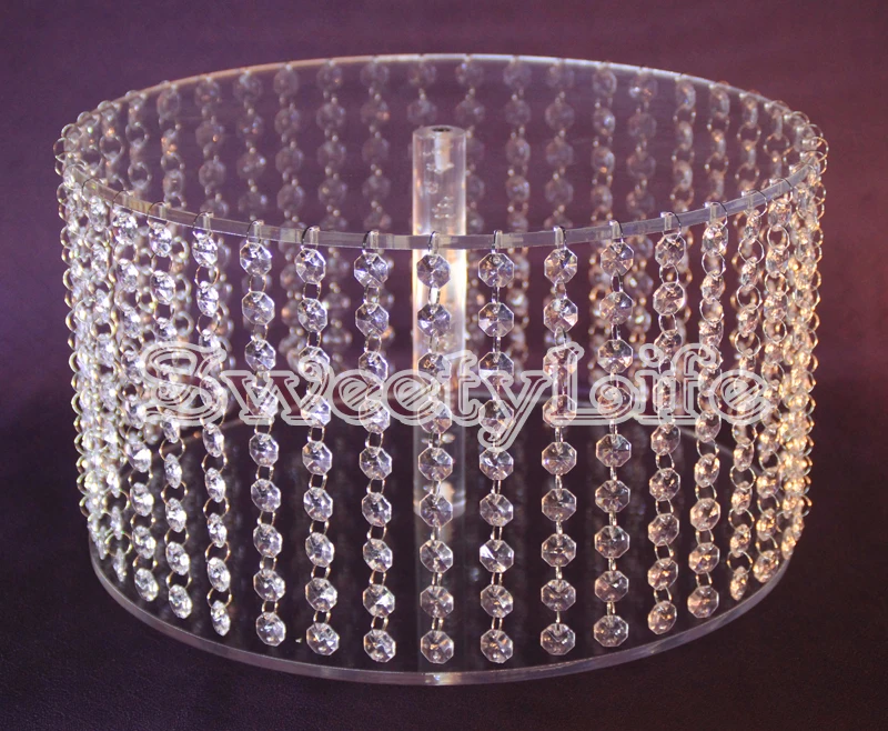 Свадебная Хрустальная акриловая подставка для торта Настольная люстра